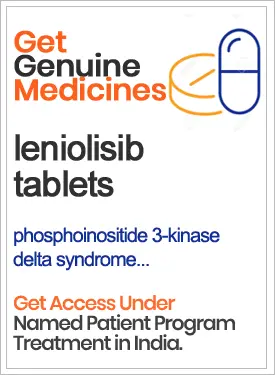 leniolisib tablets cost price in India
