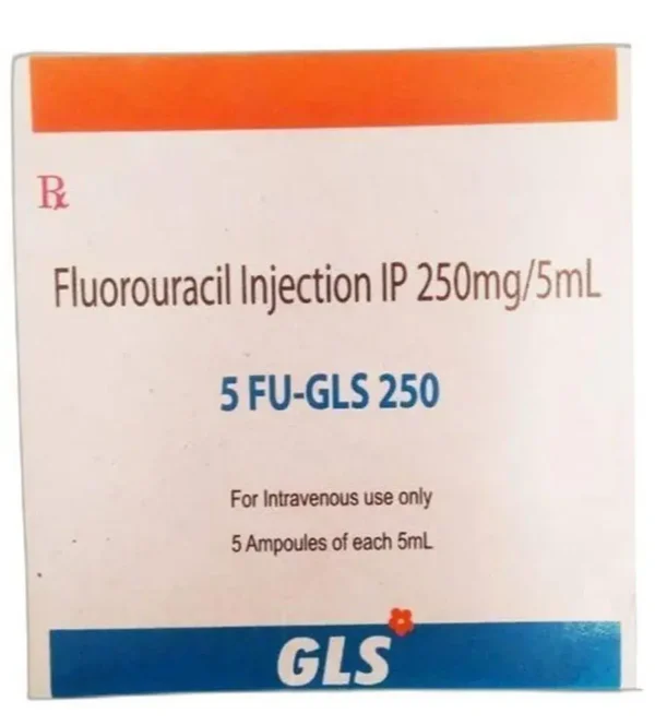 5FU GLS (Fluorouracil) Injection available Delhi, Mumbai, Madras, Hyderabad, Bangalore India