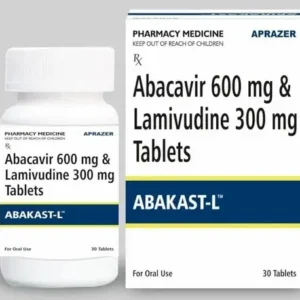 Abakast L (Abacavir+Lamivudine) available Delhi, Mumbai, Madras, Hyderabad, Bangalore India