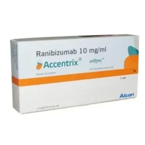 Accentrix (Ranibizumab) Injection available Delhi, Mumbai, Madras, Hyderabad, Bangalore India