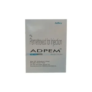 Adpem (Pemetrexed) available Delhi, Mumbai, Madras, Hyderabad, Bangalore India