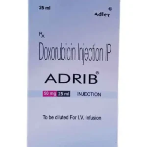 Adrib (Doxorubicin) Injection available Delhi, Mumbai, Madras, Hyderabad, Bangalore India