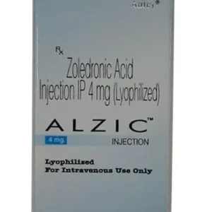 Alzic (Zoledronic Acid) Injection available Delhi, Mumbai, Madras, Hyderabad, Bangalore India