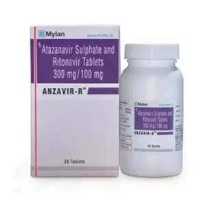 Anzavir R (Atazanavir+Ritonavir) available Delhi, Mumbai, Madras, Hyderabad, Bangalore India