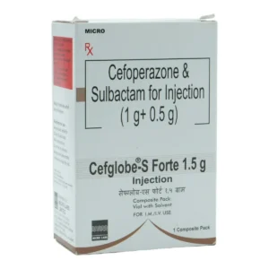 Cefglobe S Forte (Cefoperazone, Sulbactam) Injection available Delhi, Mumbai, Madras, Hyderabad, Bangalore India