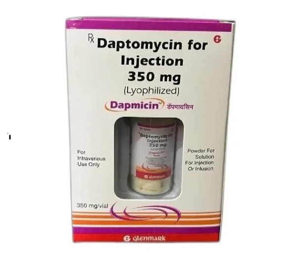 Dapmicin (Daptomycin) available Delhi, Mumbai, Madras, Hyderabad, Bangalore India