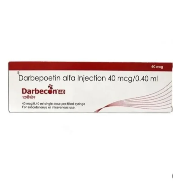 Darbecon (Darbepoetin Alfa) Injection available Delhi, Mumbai, Madras, Hyderabad, Bangalore India