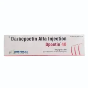 Dpoetin (Darbepoetin Alfa) Injection available Delhi, Mumbai, Madras, Hyderabad, Bangalore India