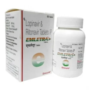 Emletra (Lopinavir+Ritonavir) available Delhi, Mumbai, Madras, Hyderabad, Bangalore India