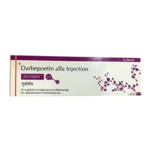Juvobin (Darbepoetin Alfa) Injection available Delhi, Mumbai, Madras, Hyderabad, Bangalore India