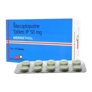 Merinethol 50mg (Mercaptopurine) Tablet available Delhi, Mumbai, Madras, Hyderabad, Bangalore India