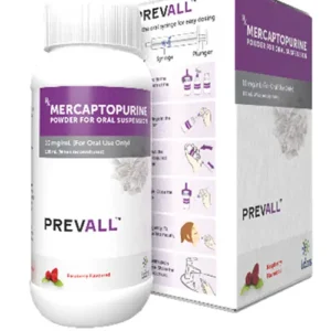 Prevall Oral Suspension (Mercaptopurine) Tablet available Delhi, Mumbai, Madras, Hyderabad, Bangalore India