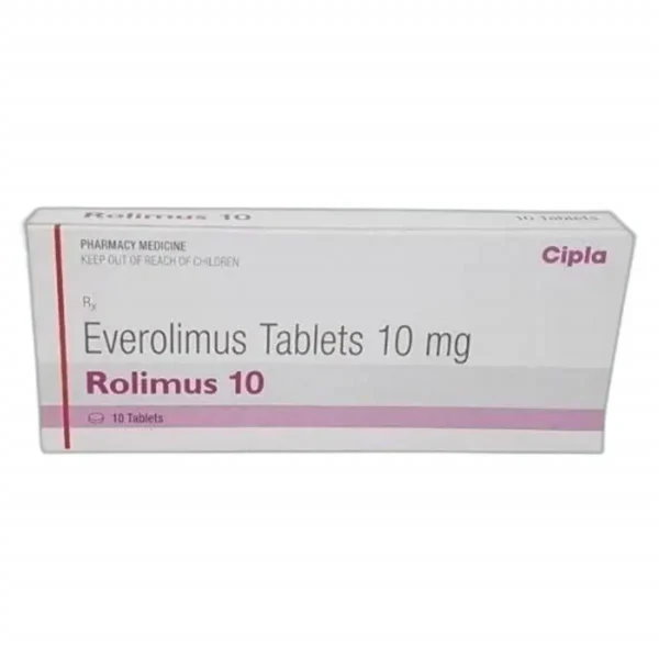 Rolimus (Everolimus) available Delhi, Mumbai, Madras, Hyderabad, Bangalore India