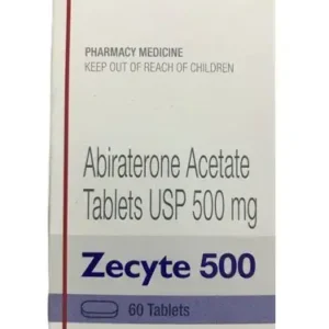 Zecyte (Abiraterone Acetate) Tablet available Delhi, Mumbai, Madras, Hyderabad, Bangalore India