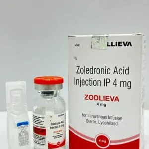 Zodlieva (Zoledronic Acid) Injection available Delhi, Mumbai, Madras, Hyderabad, Bangalore India