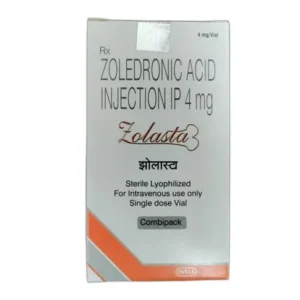 Zolasta (Zoledronic Acid) Injection available Delhi, Mumbai, Madras, Hyderabad, Bangalore India