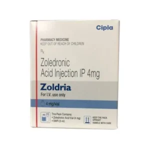 Zoldria (Zoledronic Acid) Injection available Delhi, Mumbai, Madras, Hyderabad, Bangalore India