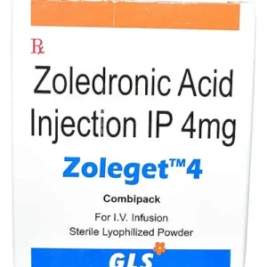 Zoleget (Zoledronic Acid) Injection available Delhi, Mumbai, Madras, Hyderabad, Bangalore India