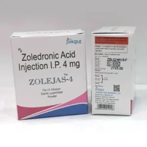 Zolejas (Zoledronic Acid) Injection available Delhi, Mumbai, Madras, Hyderabad, Bangalore India