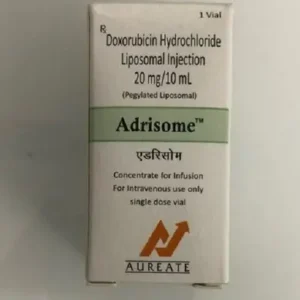 Adrisome (Pegylated Liposomal Doxorubicin) available Delhi, Mumbai, Madras, Hyderabad, Bangalore India