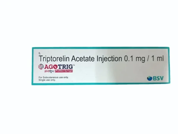 Agotrig (Triptorelin) available Delhi, Mumbai, Madras, Hyderabad, Bangalore India