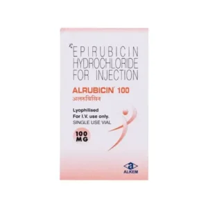 Alrubicin (Epirubicin) Injection available Delhi, Mumbai, Madras, Hyderabad, Bangalore India