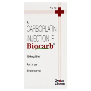 Biocarb (Carboplatin) Injection available Delhi, Mumbai, Madras, Hyderabad, Bangalore India