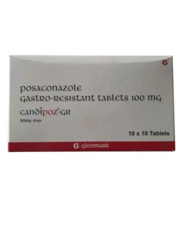 Candipoz GR (Posaconazole) Tablet available Delhi, Mumbai, Madras, Hyderabad, Bangalore India