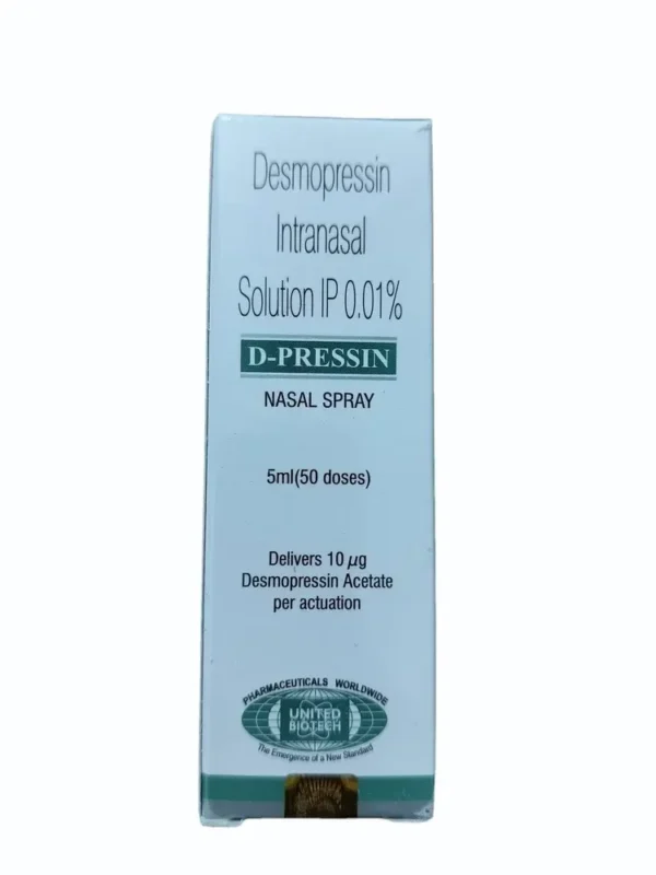 D-Pressin Spray (Desmopressin) available Delhi, Mumbai, Madras, Hyderabad, Bangalore India