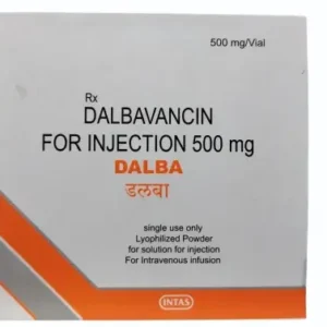 Dalba (Dalbavancin) Injection available Delhi, Mumbai, Madras, Hyderabad, Bangalore India