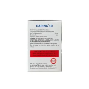 Daping (Dapagliflozin) Tablet available Delhi, Mumbai, Madras, Hyderabad, Bangalore India