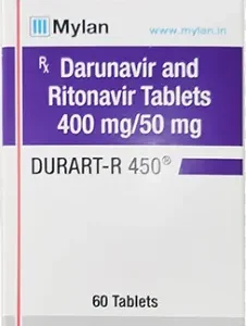 Durart-R (Darunavir + Ritonavir) Tablet available Delhi, Mumbai, Madras, Hyderabad, Bangalore India