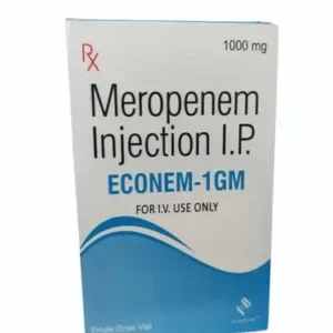 Econem (Meropenem) Injection available Delhi, Mumbai, Madras, Hyderabad, Bangalore India