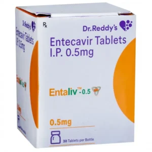 Entaliv (Entecavir) Tablet available Delhi, Mumbai, Madras, Hyderabad, Bangalore India