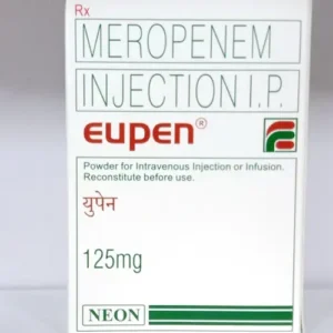 Eupen (Meropenem) Injection available Delhi, Mumbai, Madras, Hyderabad, Bangalore India