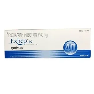 Exhep (Enoxaparin) Injection available Delhi, Mumbai, Madras, Hyderabad, Bangalore India