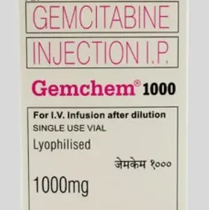 Gemchem (Gemcitabine) Injection available Delhi, Mumbai, Madras, Hyderabad, Bangalore India