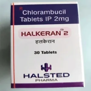 Halkeran (Chlorambucil) Tablet available Delhi, Mumbai, Madras, Hyderabad, Bangalore India