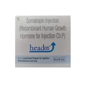 Headon (Somatropin/Recombinant Human Growth Hormone) available Delhi, Mumbai, Madras, Hyderabad, Bangalore India