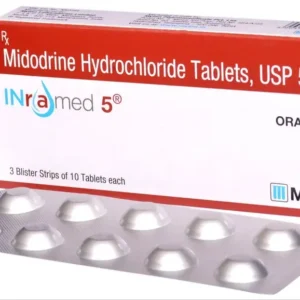 Inramed (Midodrine) available Delhi, Mumbai, Madras, Hyderabad, Bangalore India