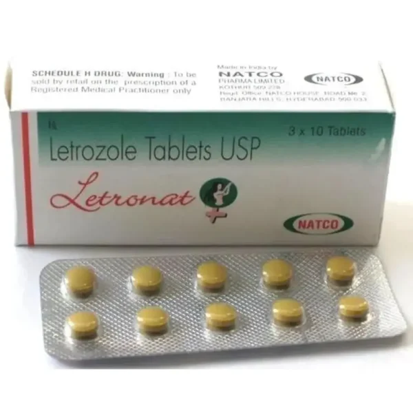 Letronat (Letrozole) Tablet available Delhi, Mumbai, Madras, Hyderabad, Bangalore India