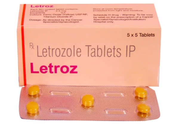 Letroz (Letrozole) Tablet available Delhi, Mumbai, Madras, Hyderabad, Bangalore India