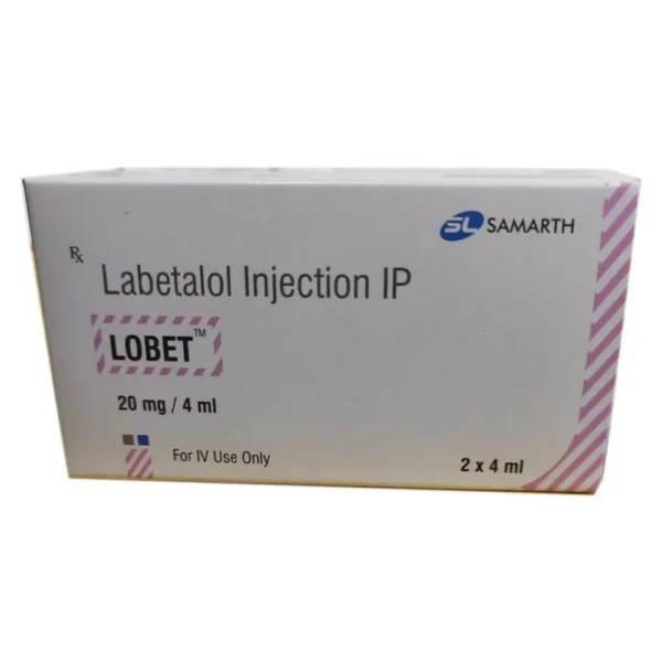 Lobet (Labetalol) available Delhi, Mumbai, Madras, Hyderabad, Bangalore India