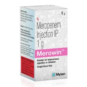 Merowin (Meropenem) Injection available Delhi, Mumbai, Madras, Hyderabad, Bangalore India