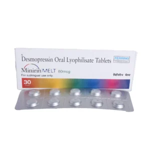 Minirin Melt (Desmopressin) available Delhi, Mumbai, Madras, Hyderabad, Bangalore India