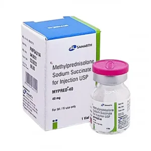 Mypred (Methylprednisolone) Injection available Delhi, Mumbai, Madras, Hyderabad, Bangalore India