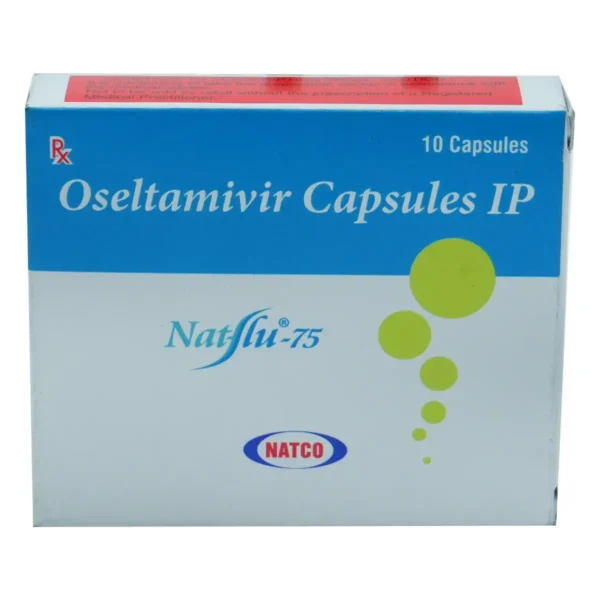 Natflu (Oseltamivir Phosphate) available Delhi, Mumbai, Madras, Hyderabad, Bangalore India