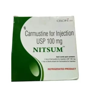 Nitsum (Carmustine) Injection available Delhi, Mumbai, Madras, Hyderabad, Bangalore India