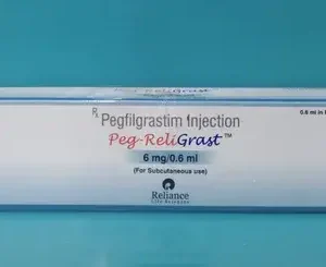 PEG Religrast (Pegfilgrastim) available Delhi, Mumbai, Madras, Hyderabad, Bangalore India