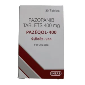 Pazeqol (Pazopanib) Tablet available Delhi, Mumbai, Madras, Hyderabad, Bangalore India